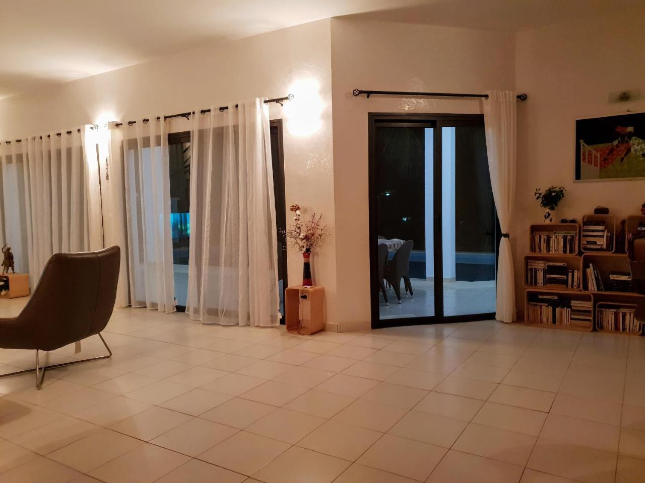La Maison Blanche A Ngaparou, Splendide Villa Contemporaine Exterior photo