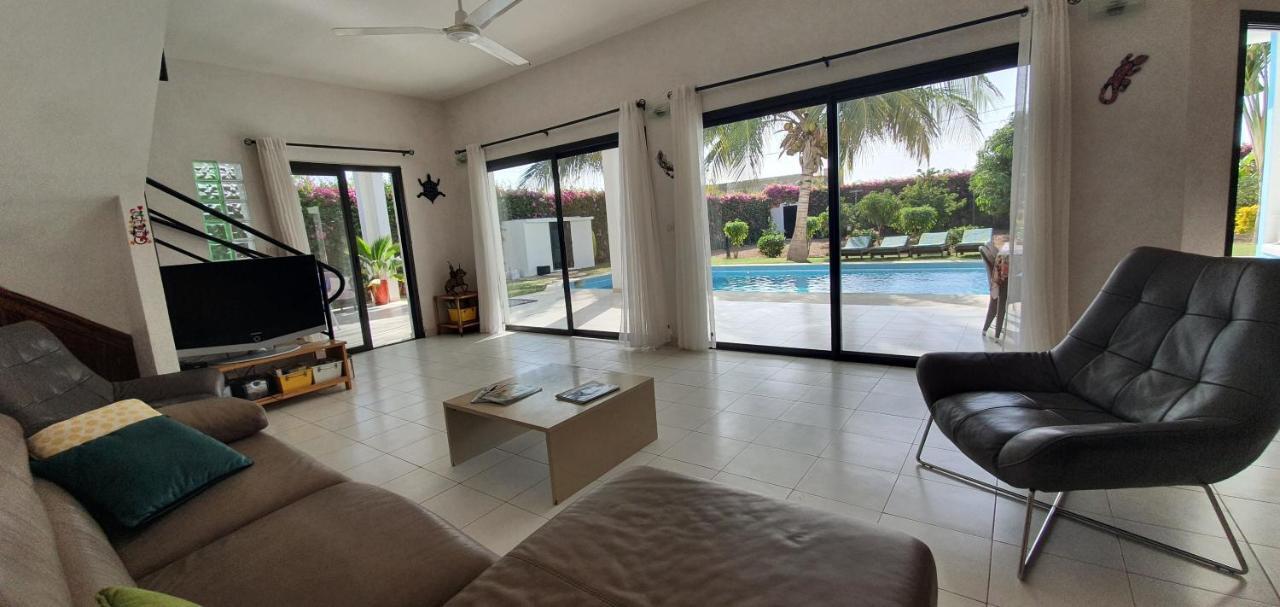 La Maison Blanche A Ngaparou, Splendide Villa Contemporaine Exterior photo